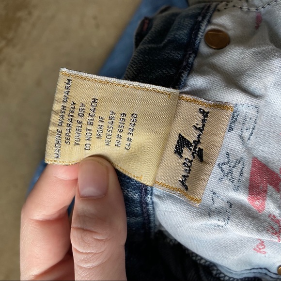 7FAM Bootcut Jeans 7 For All Mankind Denim Boot Cut Women’s 28 - Picture 7 of 10